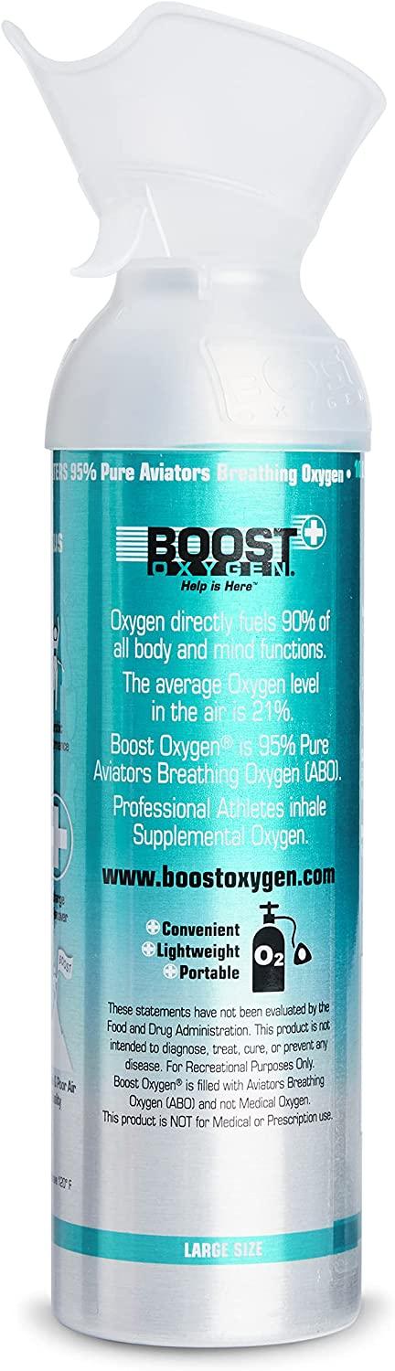 Boost Oxygen Natural Portable 10 Liter Pure Canned 