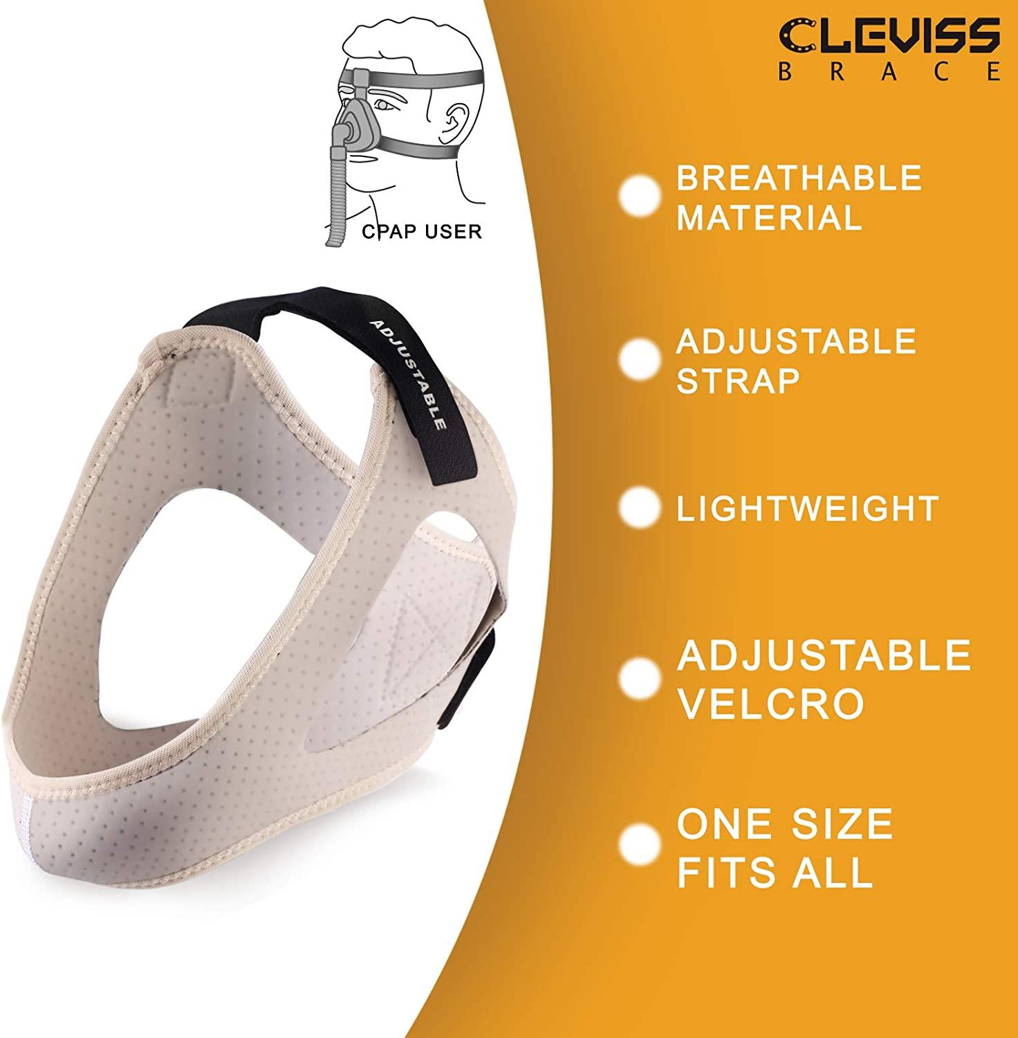 Adjustable AntiSnoring Chin Strap for CPAP Users Stopper Sleep Aid