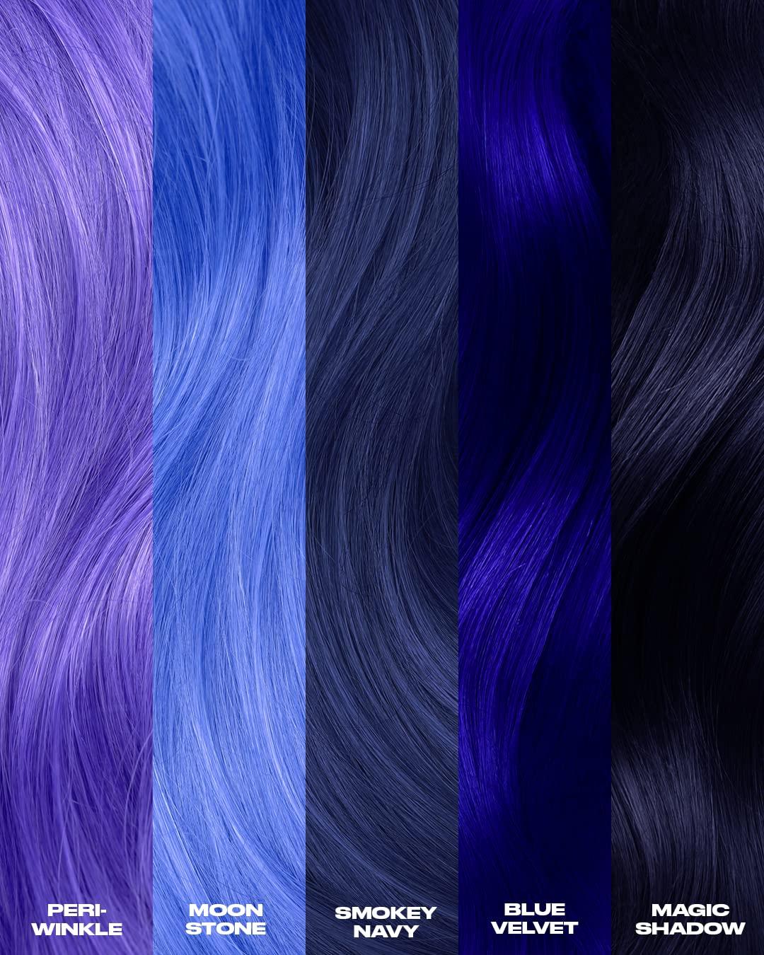 Lunar Tides Blue Velvet Hair Dye | Semi-Permanent Color | 8 oz ...