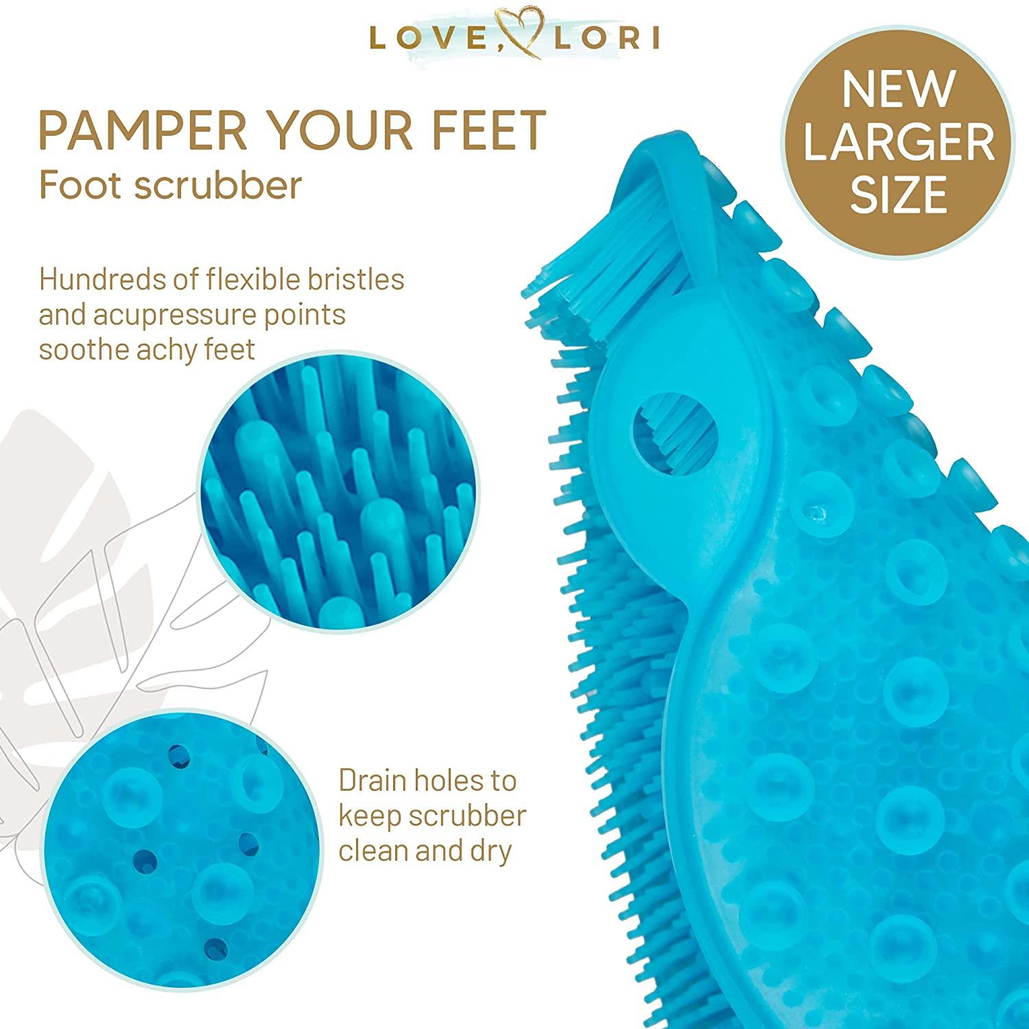 Shower Foot Massager Scrubber Improves Foot Circulation & Reduces
