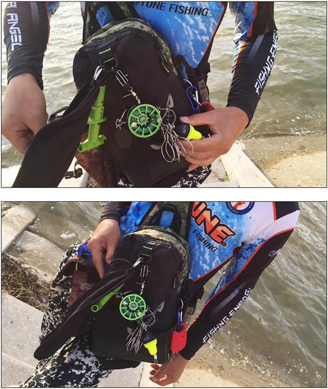 Joyeee Fish Stringer with 9-Snap Heavy Duty Stainless Steel Silent ...