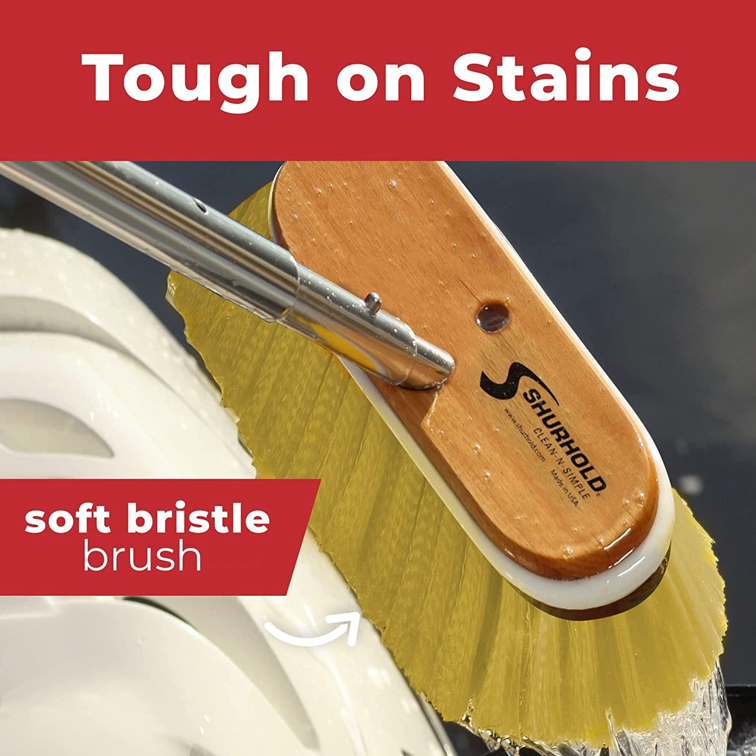Soft Bristle Brush Cleaning