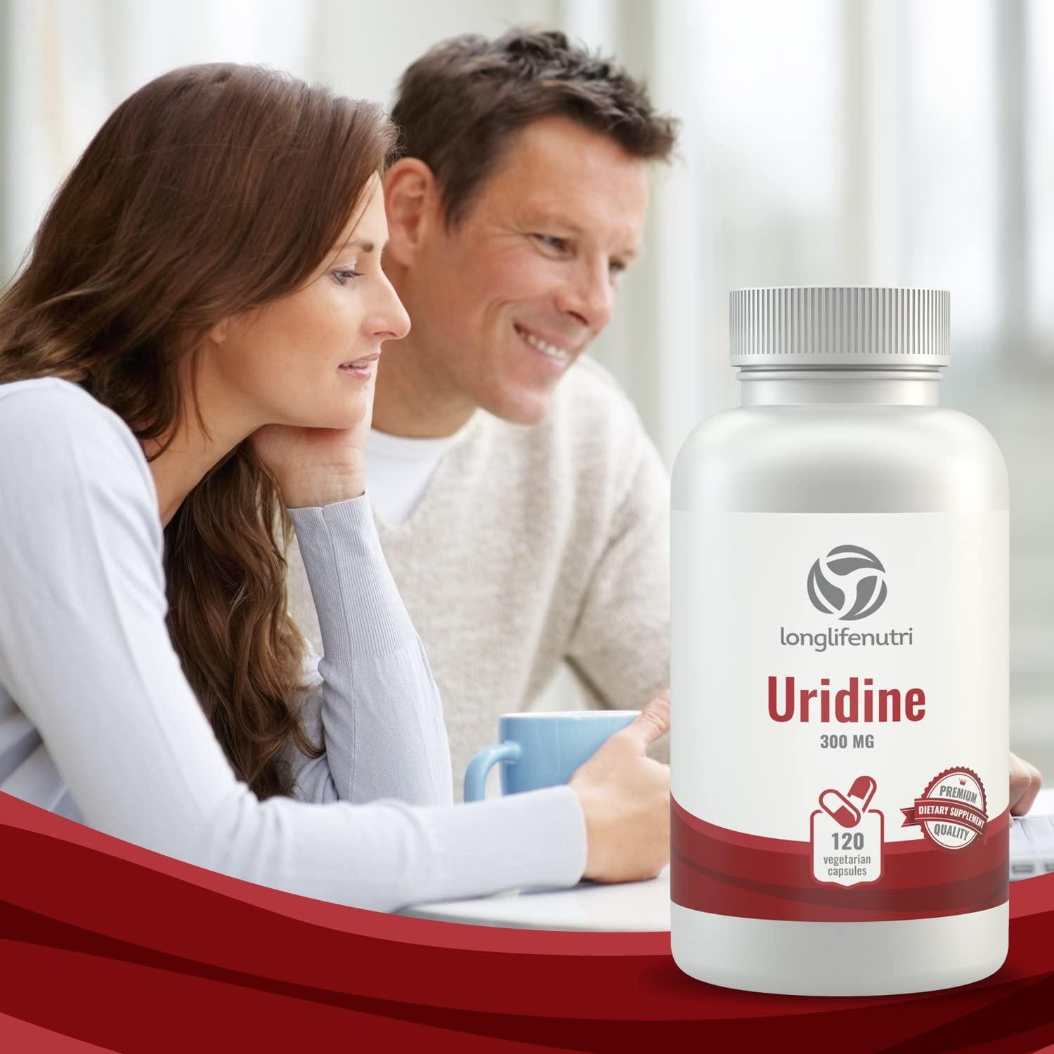Uridine Monophosphate 300mg Choline Enhancer for Memory & Brain
