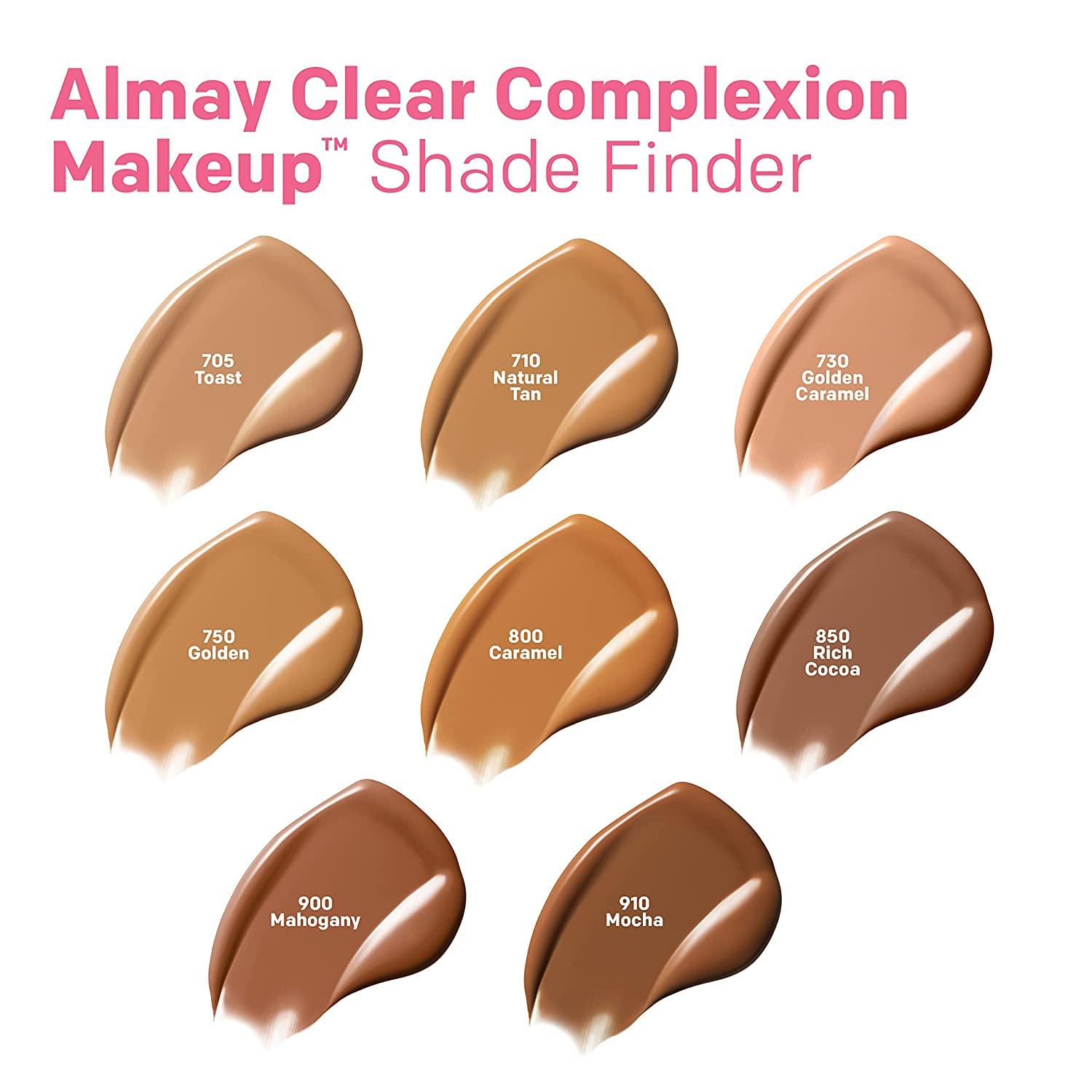 Almay Clear Complexion Acne Foundation Makeup with Salicylic Acid