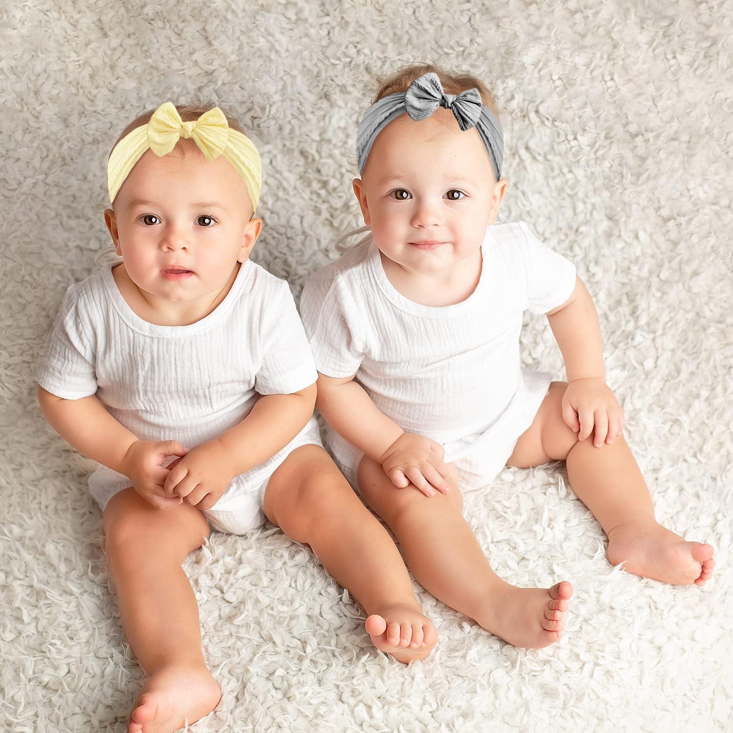 Infant Baby Turban Head Wraps Twist Knot Headband Baby Baby