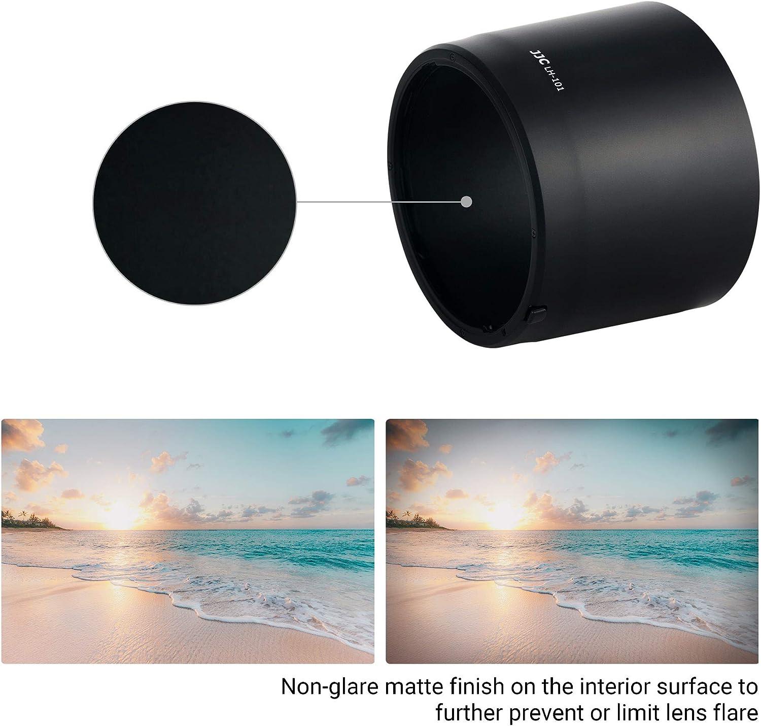 Reversible RF 800mm Lens Hood Shade for Canon RF 800mm f/11 is STM Lens on Canon EOS R