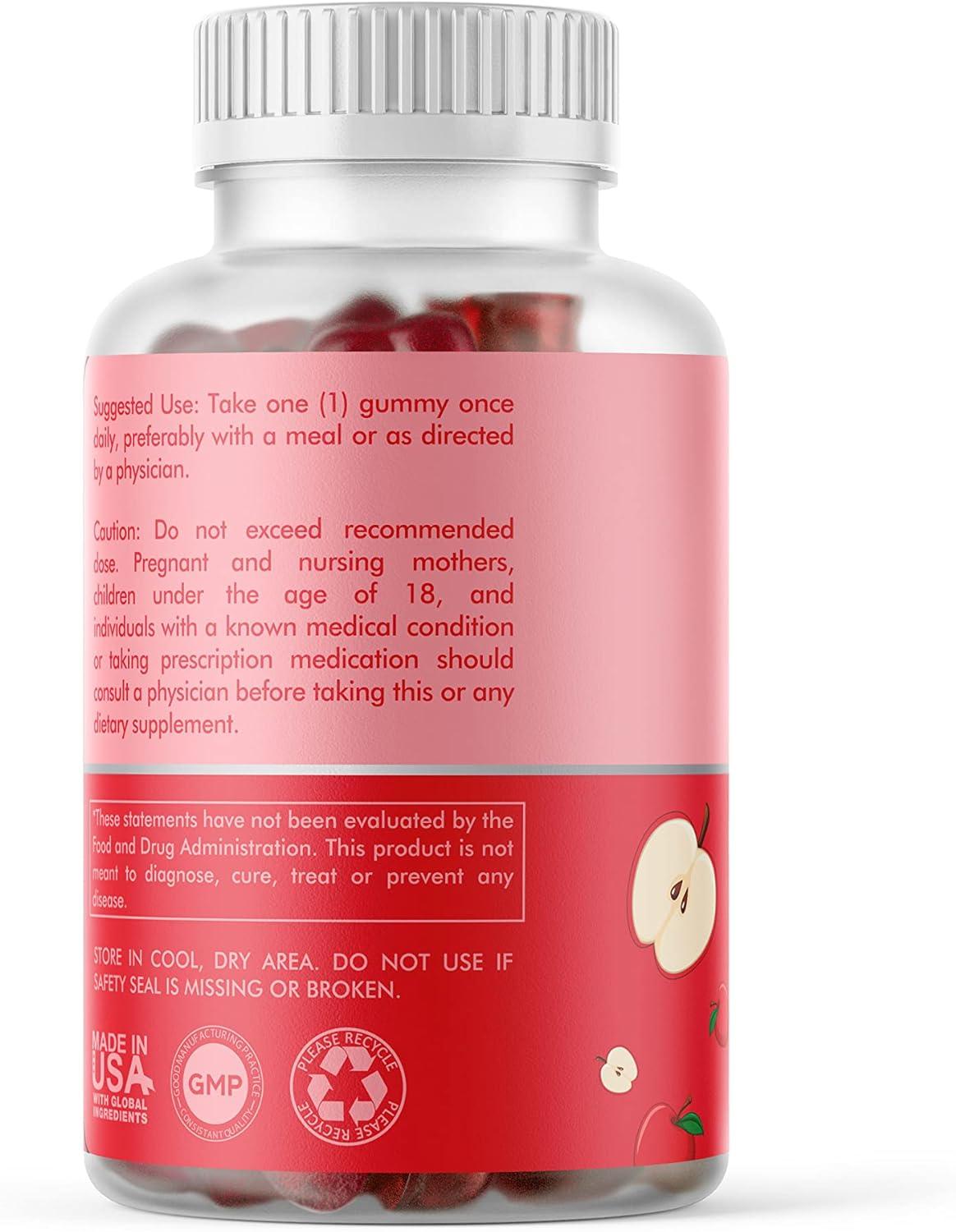 Be Bodywise Biotin Hair Skin Nails Vitamins Gummies | 60 Days Supply | Sugar Free Biotin Keratin Folic Acid Zinc Supplement main image 1