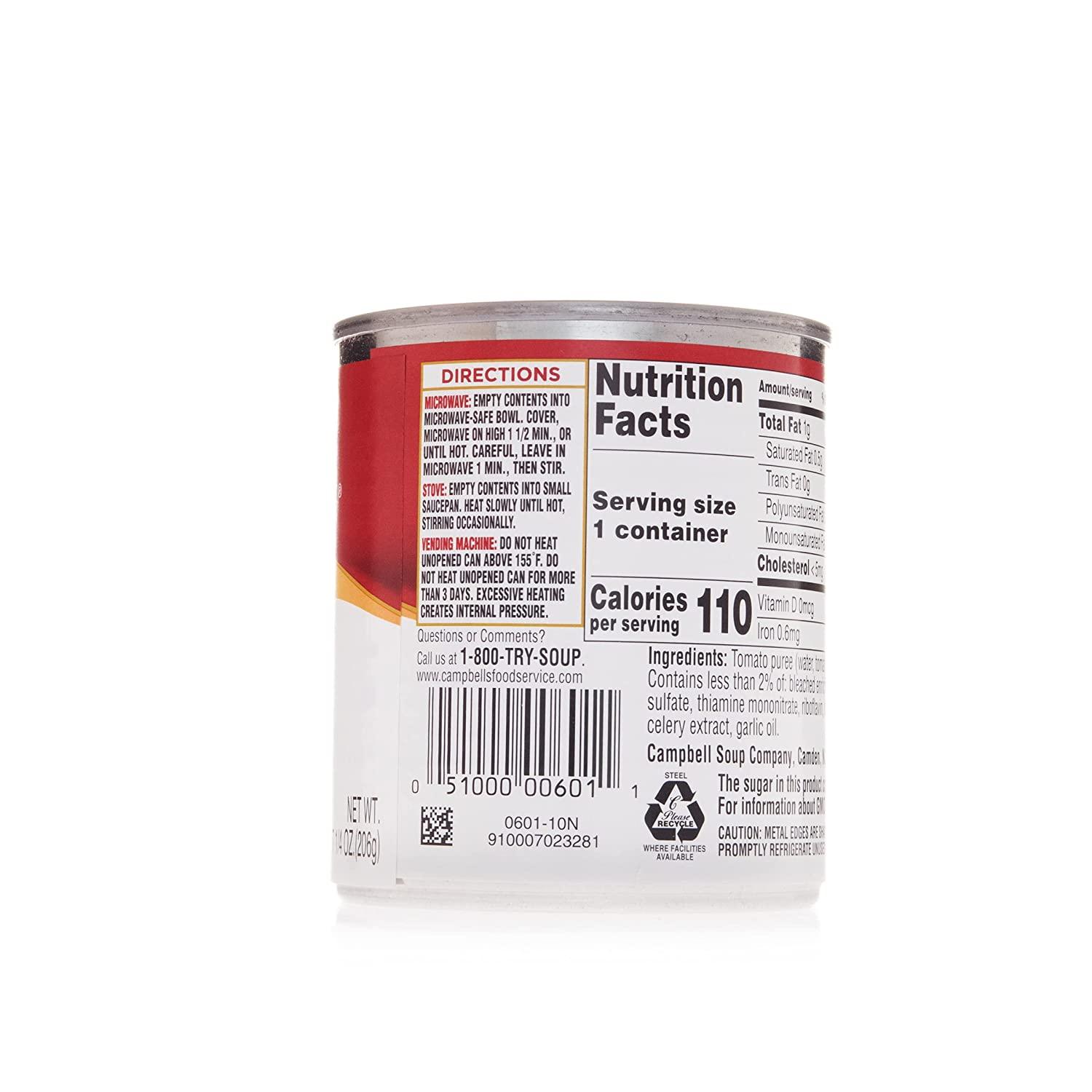 Campbells Classic Low Sodium Ready to Serve Tomato Soup, 7.25 Ounce