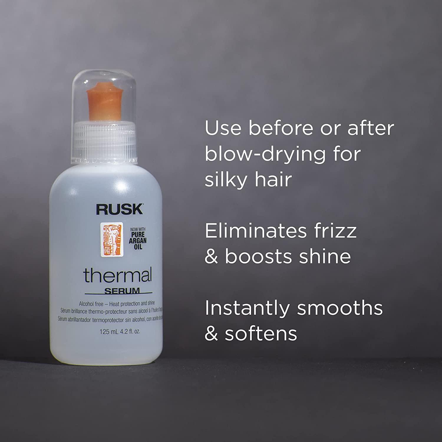 Rusk Hot Iron Spray Rusk Thermal Flat Iron Spray Sleek Str8 Iron