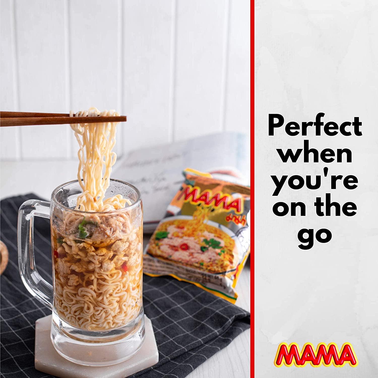 Mama Ramen Beef Flavor - 60 g [Noodles 53 g + Seasoning 7 g]