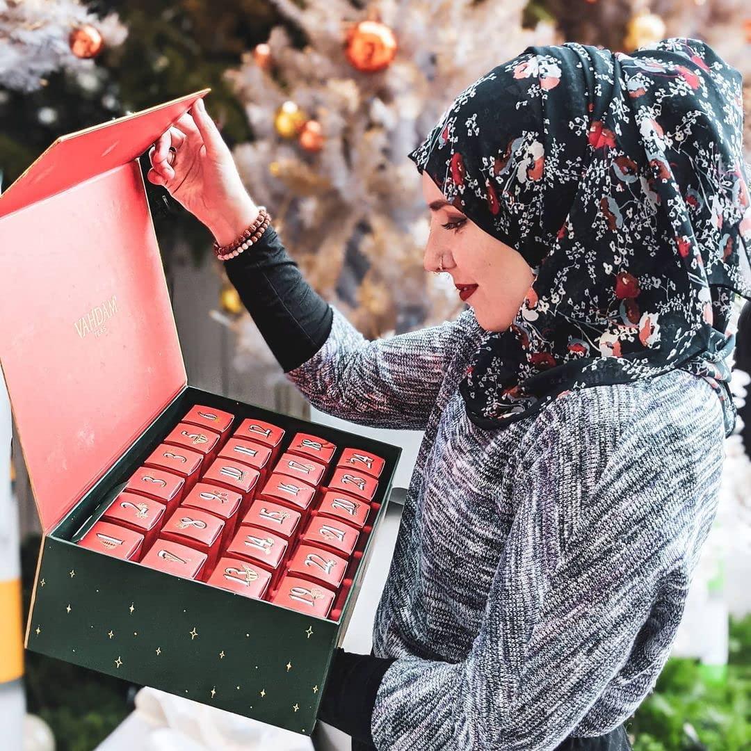 VAHDAM Tea Advent Calendar 2022 24 Tea Varieties in Holiday Gift Box