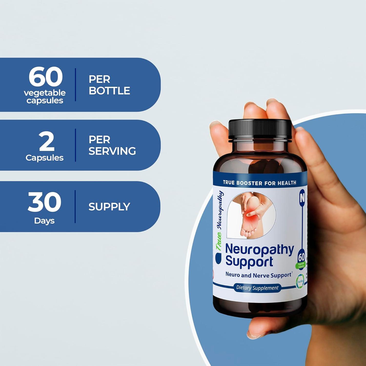 High-Potency Neuropathy Support Supplement | Acetyl-L-Carnitine Thiamine B12 | 60 Vegan Capsules for Nerve Health | Buy Now with Express International Delivery | GoSupps.com High-Potency Neuropathy Support Supplement | Acetyl-L-Carnitine Thiamine B12 | 60 Vegan Capsules for Nerve Health | Buy Now with Express International Delivery | GoSupps.com
