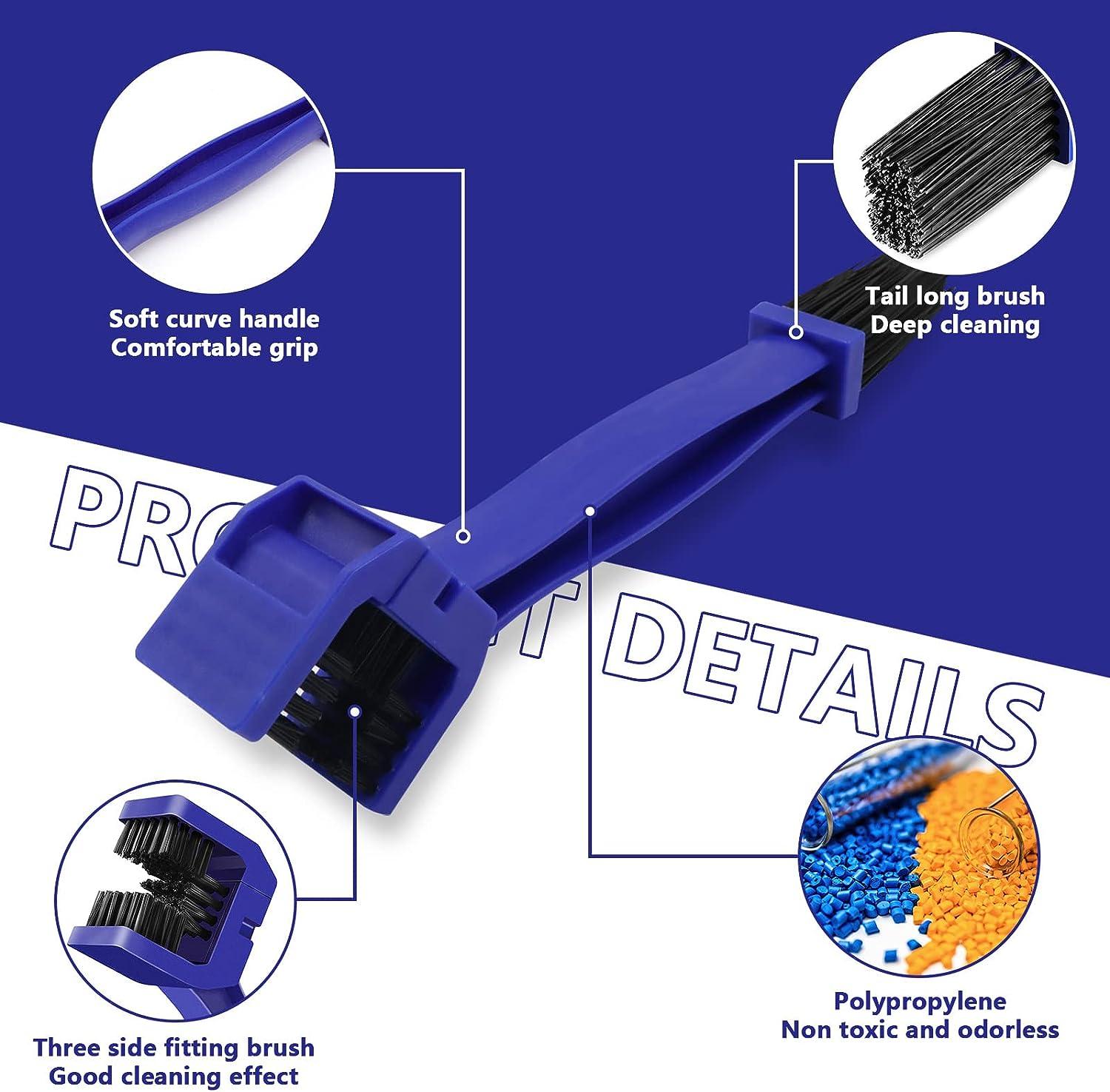 Brush 4点セット（シャケ商品） GSC-4 カセットスプロケットクリーニングブラシ【HOZAN