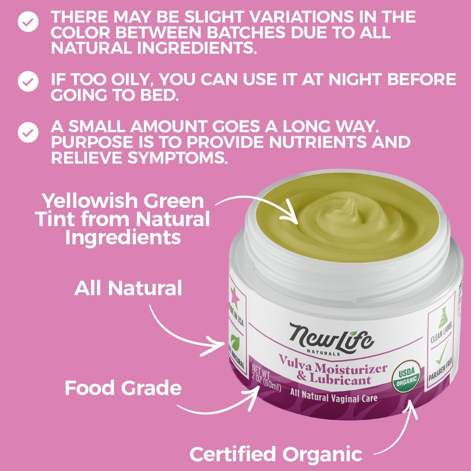 NewLife Naturals USDA Certified Organic Vulva Cream - 4 Oz | Menopause Support, Estrogen-Free Intimate Care for Vaginal Dryness, Itching & Irritation | Buy Now with Express International Delivery | GoSupps.com NewLife Naturals USDA Certified Organic Vulva Cream - 4 Oz | Menopause Support, Estrogen-Free Intimate Care for Vaginal Dryness, Itching & Irritation | Buy Now with Express International Delivery | GoSupps.com