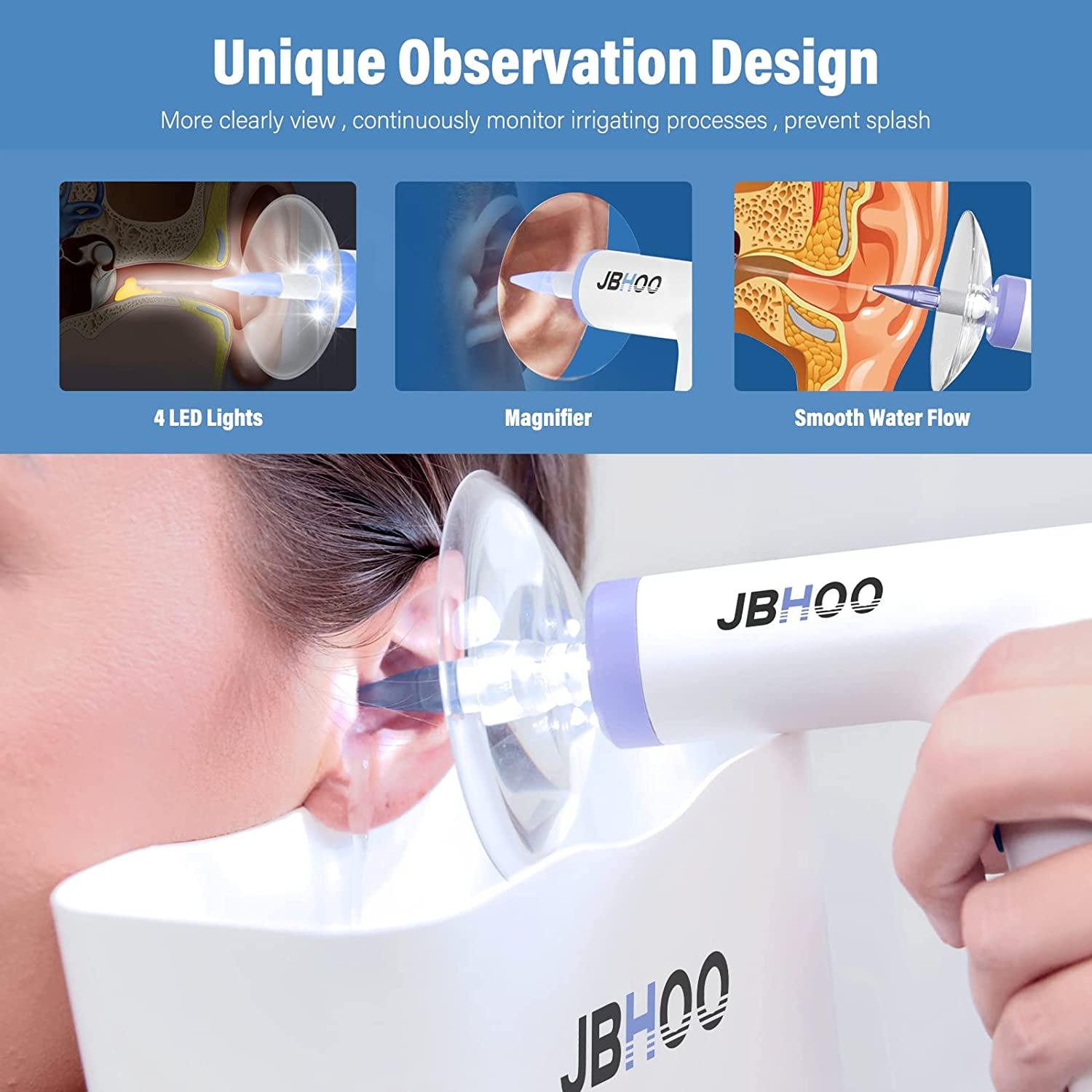 Earwax Removal Electric Irrigation Cleaner Earwax Rinse Cleaning Ear