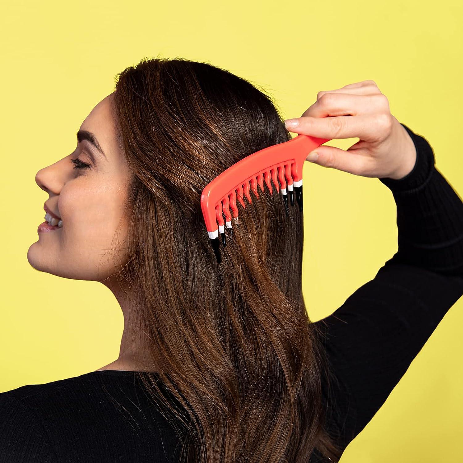 KISMETICS Big Hair Tools: Extra Large Wide Tooth Comb for Curly