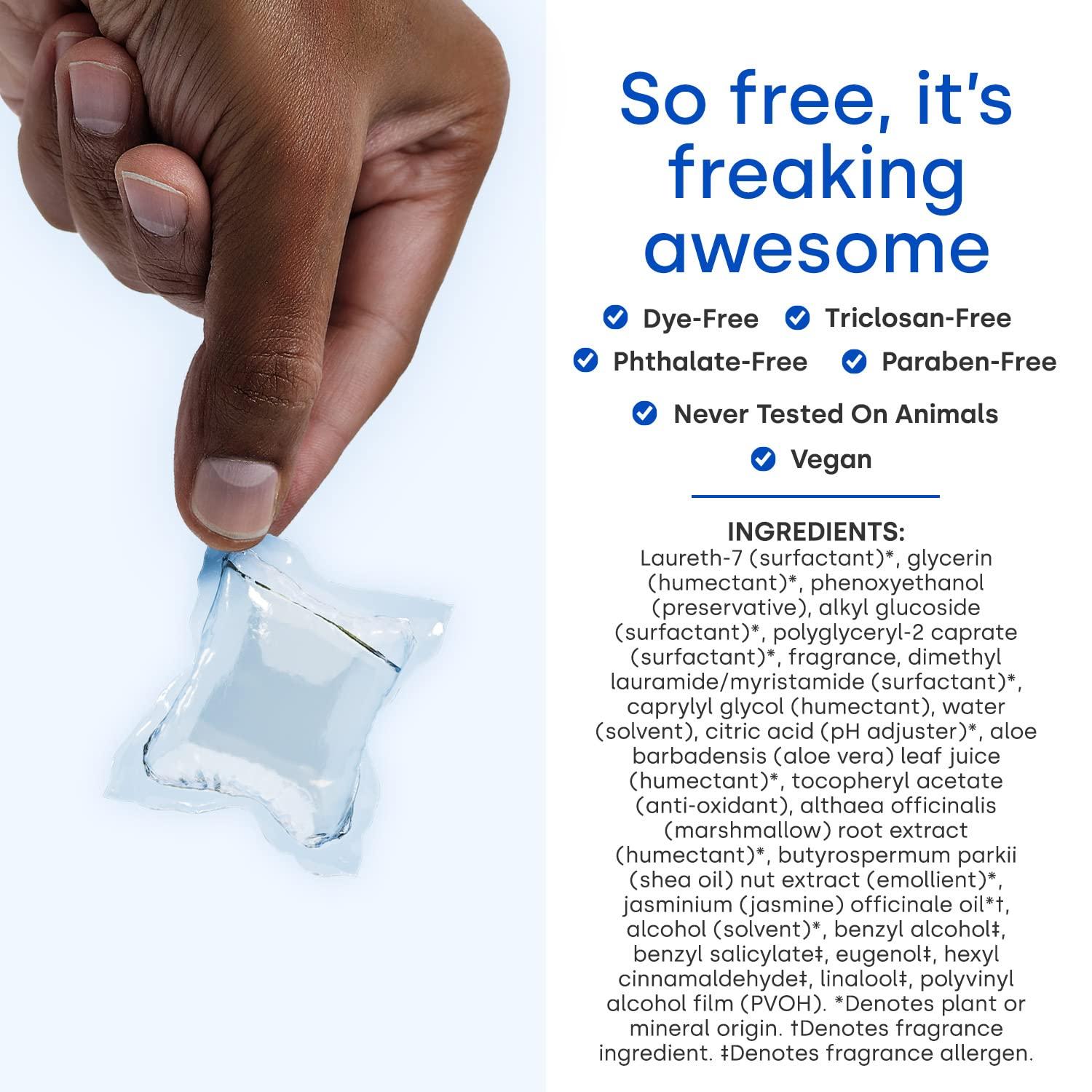 dropps Foaming Hand Soap Refills 4 Pack Jasmine Honeysuckle (Refill