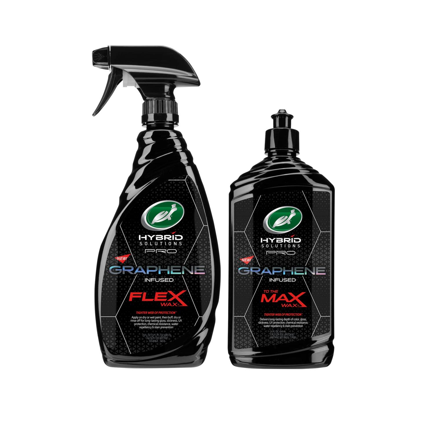 Turtle Wax Hybrid Solutions Pro Flex Wax Combo Pack Graphene & Liquid