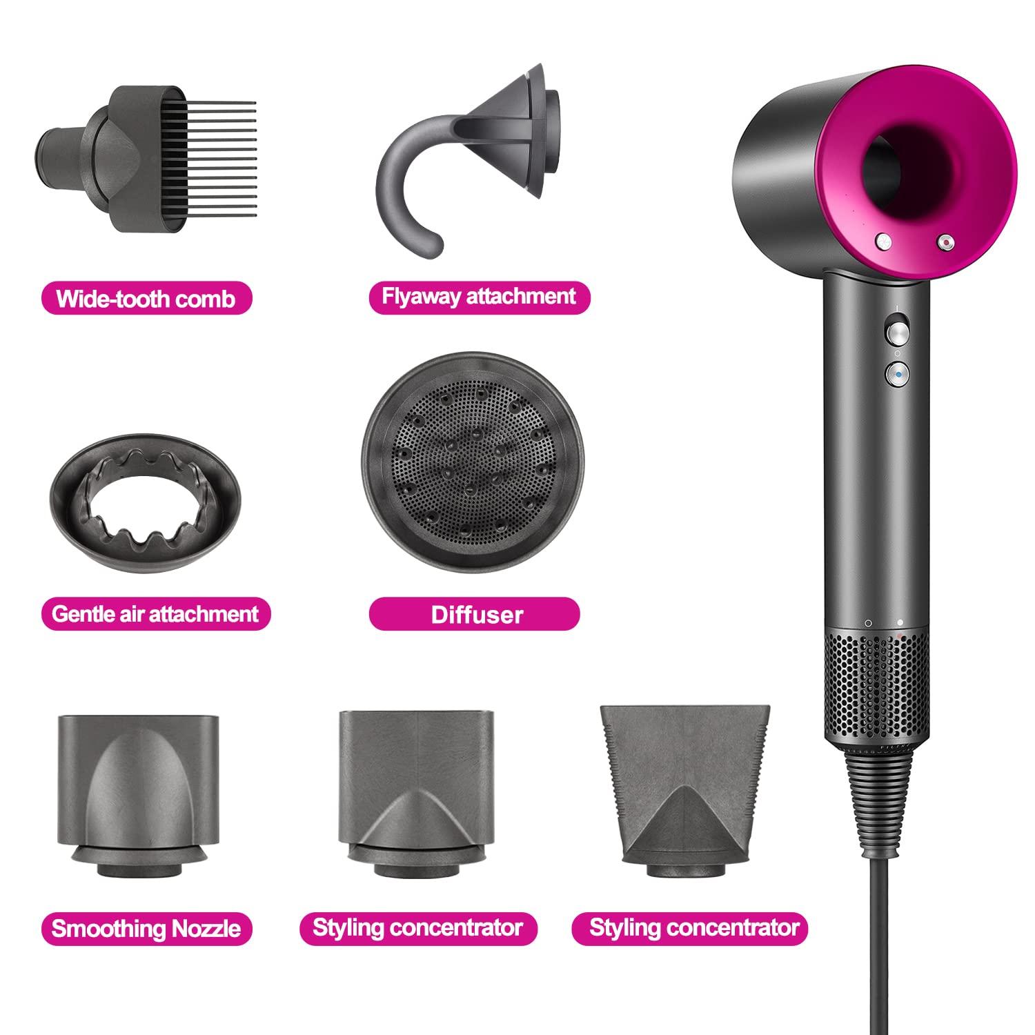 Wide-Tooth Comb Nozzle Attachment for Dyson Supersonic Hair Dryer