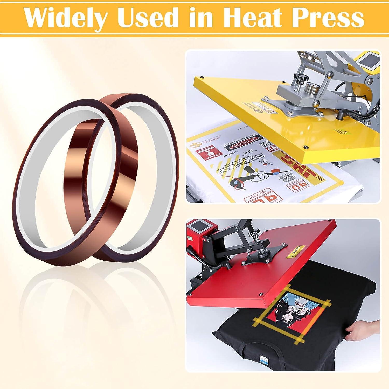 Heat Resistant Transfer Tape For Sublimation Leaves No-Mark Or