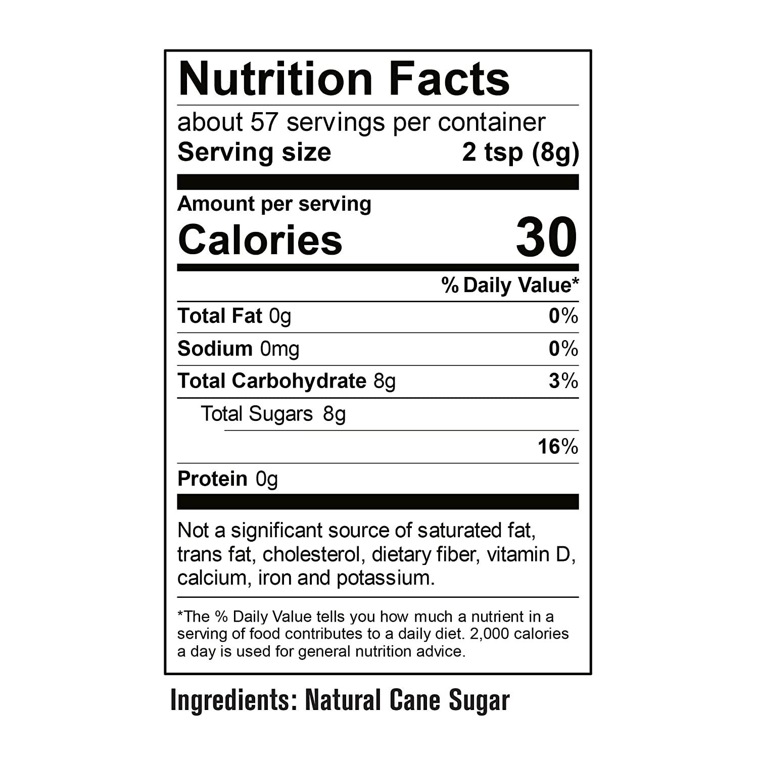 Billington's Natural Dark Brown Molasses Sugar 1 LB Pack of 10