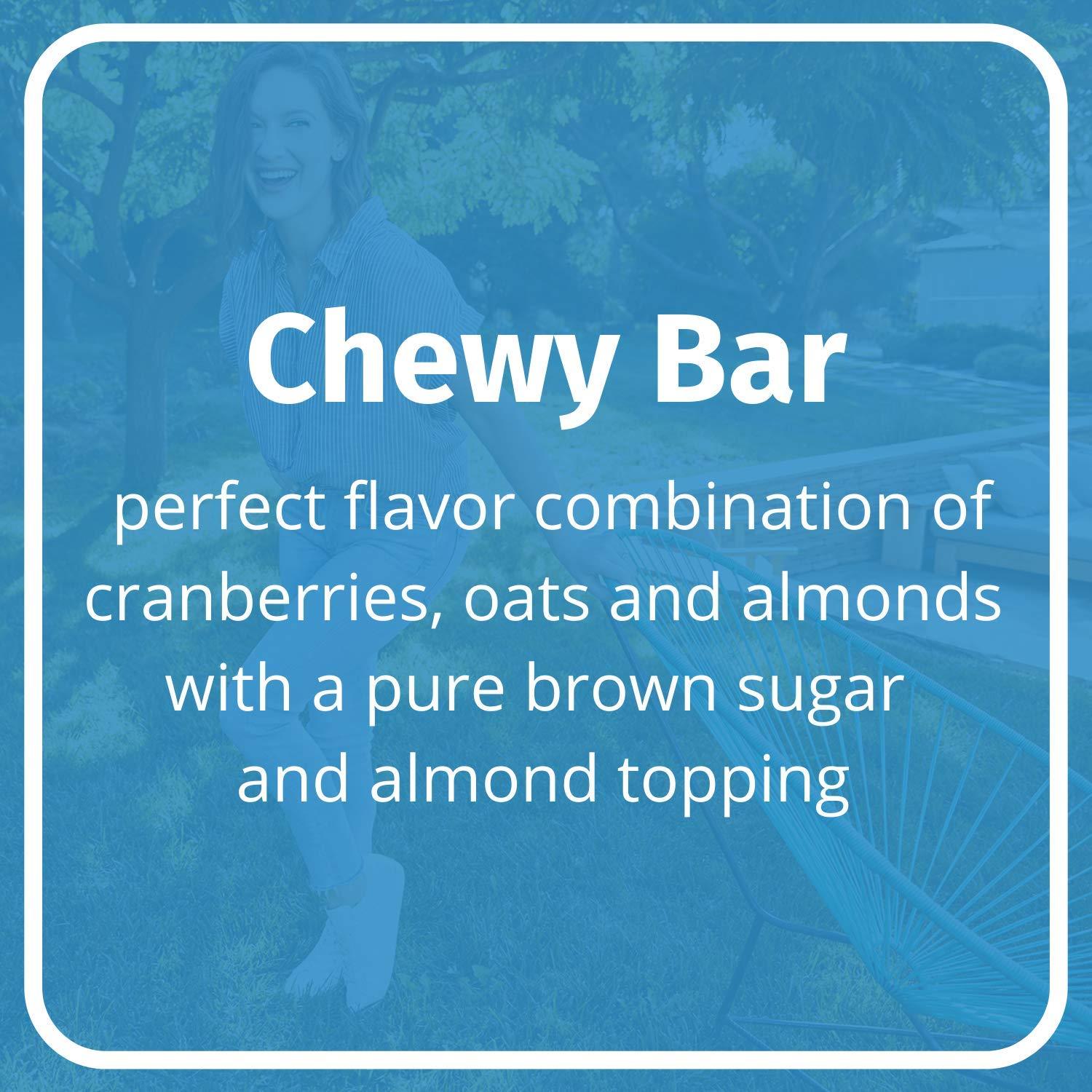 Jenny Craig Cranberry Almond Barscotti Moist, Dense, Chewy Bar With