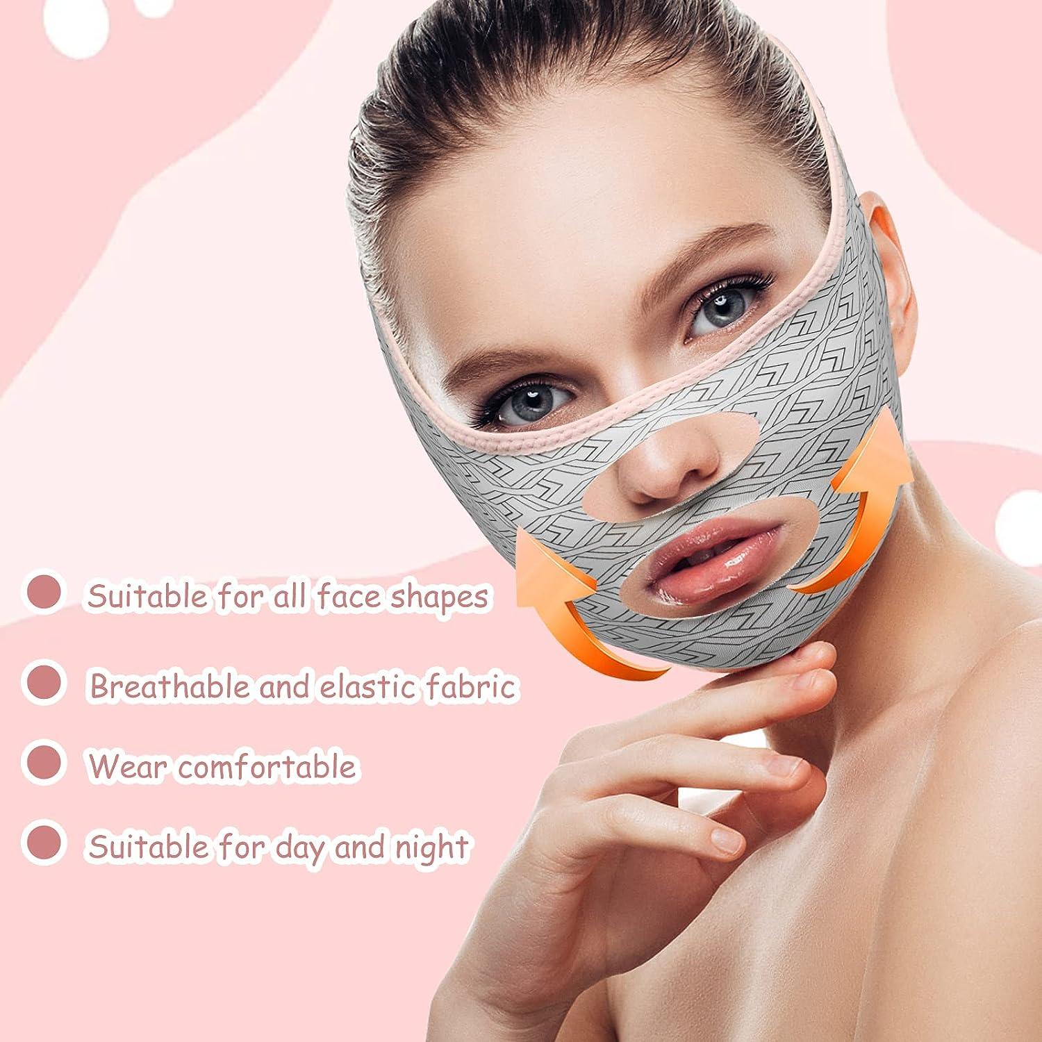 Beauty Face Sculpting Sleep Mask V Line Lifting Mask Double Chin Reducer  Sculptor Face Shaper Reusable Face Lifting Mask Double Chin Mask Lift Face  Slimmer Chin Strap for Double Chin for Women