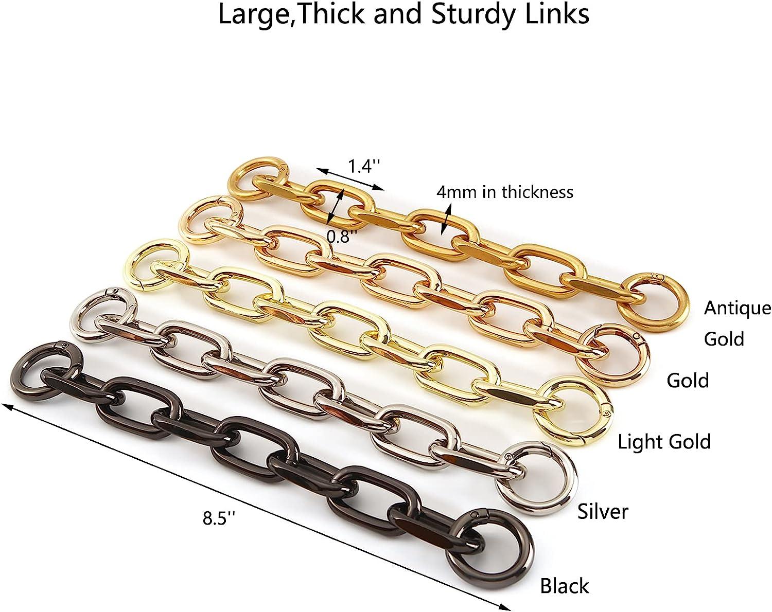 LONG TAO 55 DIY Iron Box Chain Strap Handbag Chains Accessories Purse  Straps Shoulder Cross Body Re…See more LONG TAO 55 DIY Iron Box Chain  Strap