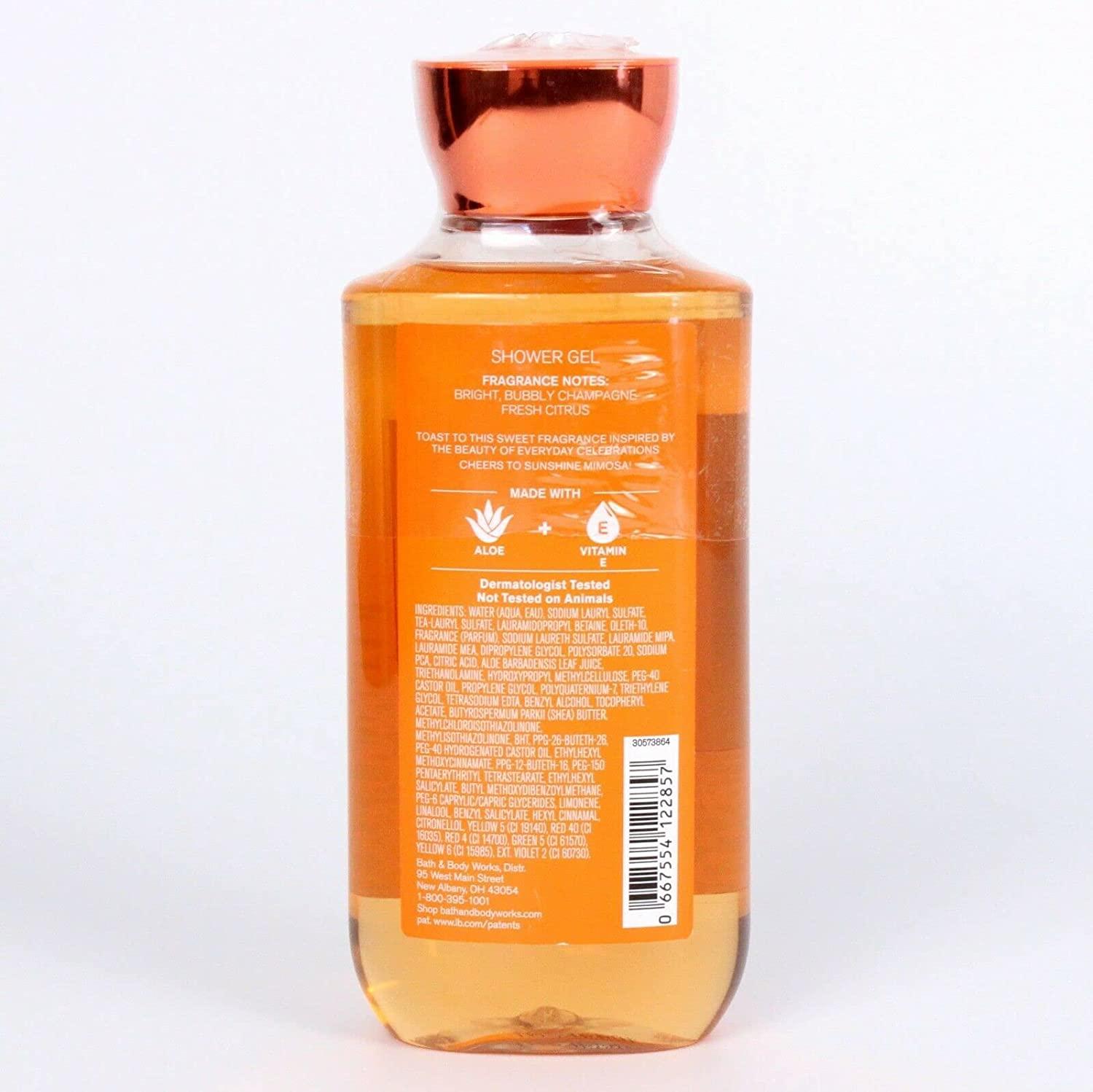 Bath and Body Works Sunshine Mimosa Shower Gel 10 fl oz / 295 mL