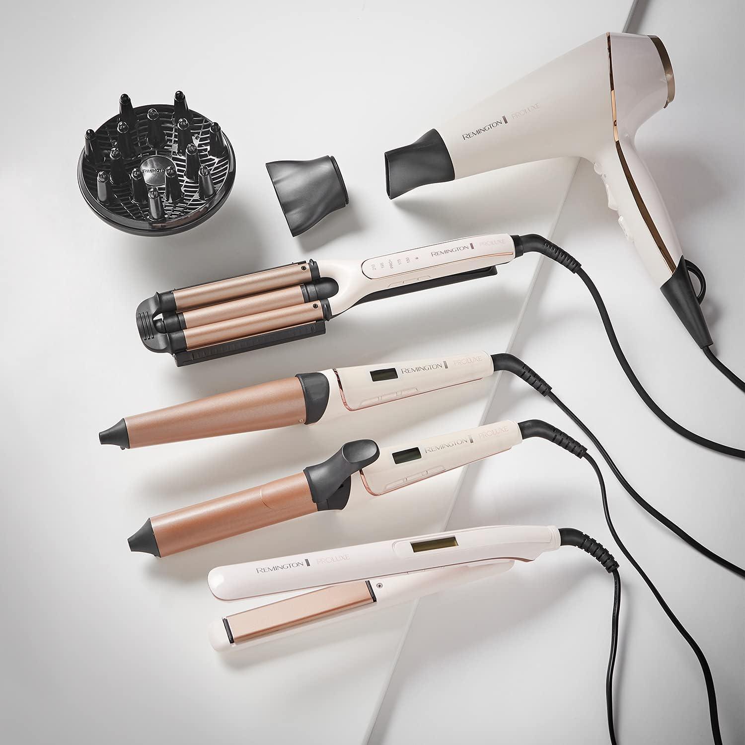 Remington Proluxe Ceramic Hair Straightener Rose Gold S9100 Pro Low Temperature Setting
