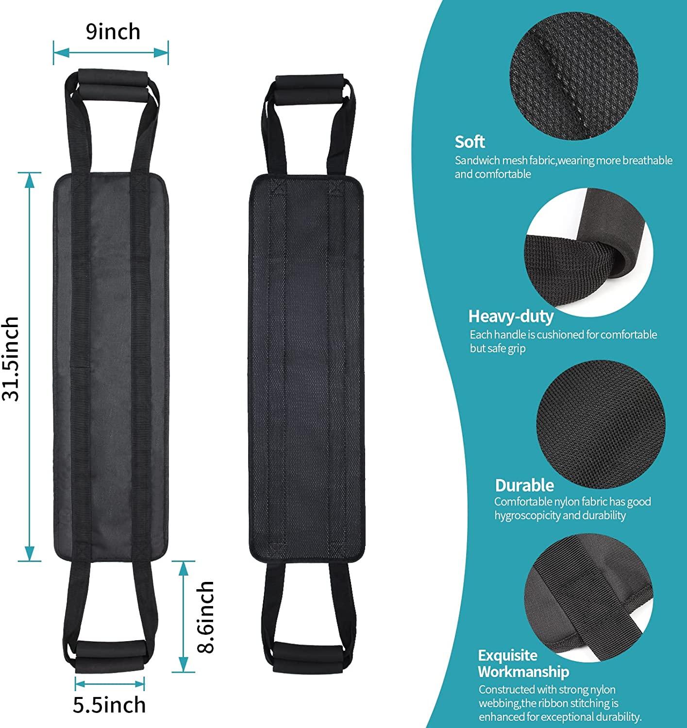 XJFLLXW 31.5 Inch Lift Belt Transfer Sling for Elderly & Disabled