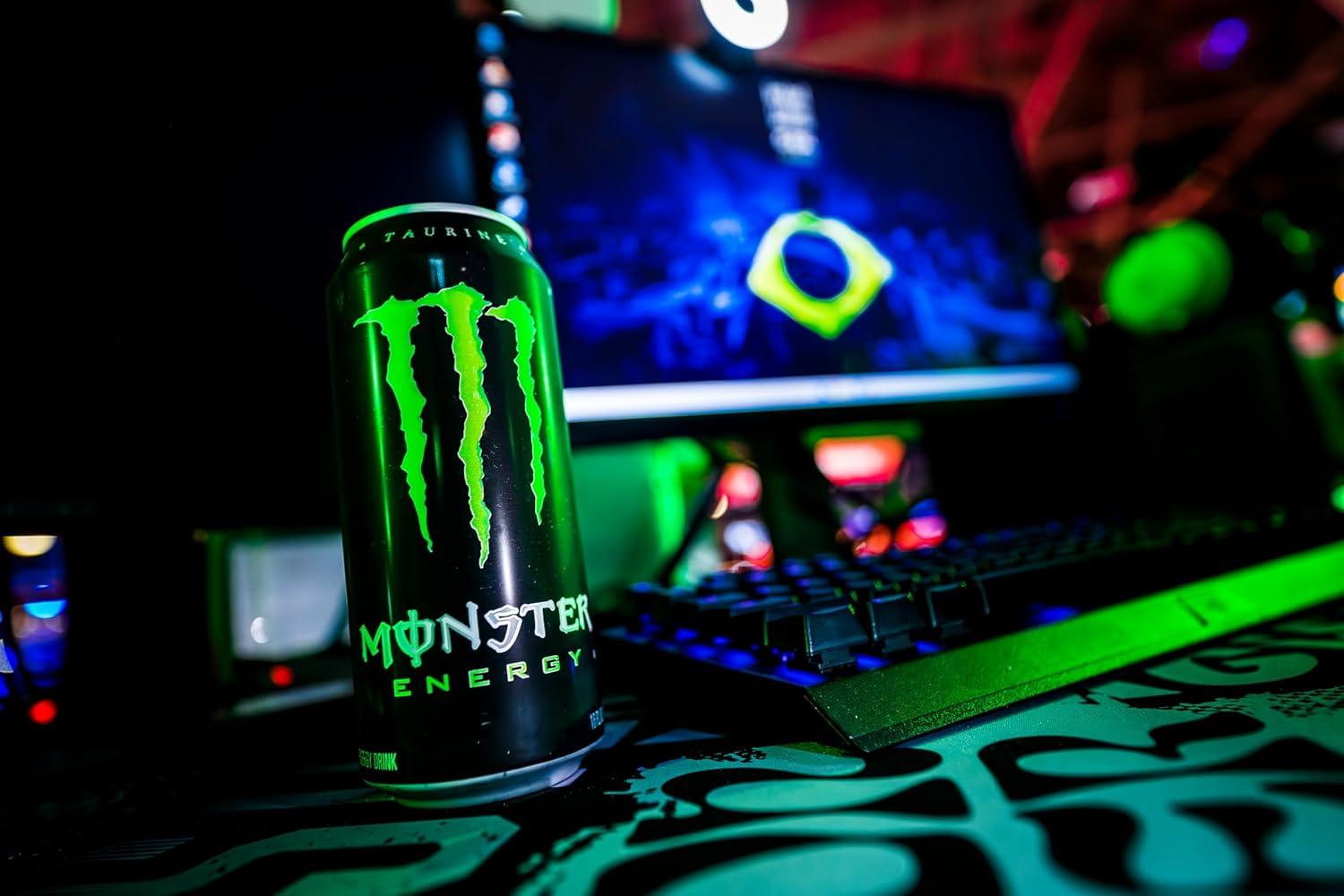 Monster Energy Original 473mL Cans Pack of 4 | Buy Now with