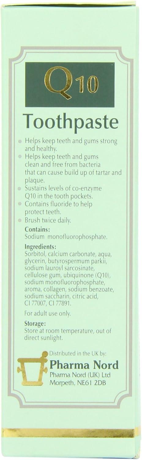 Pharma North Q10 Toothpaste 75ml - Whitening Fluoride-Free ...