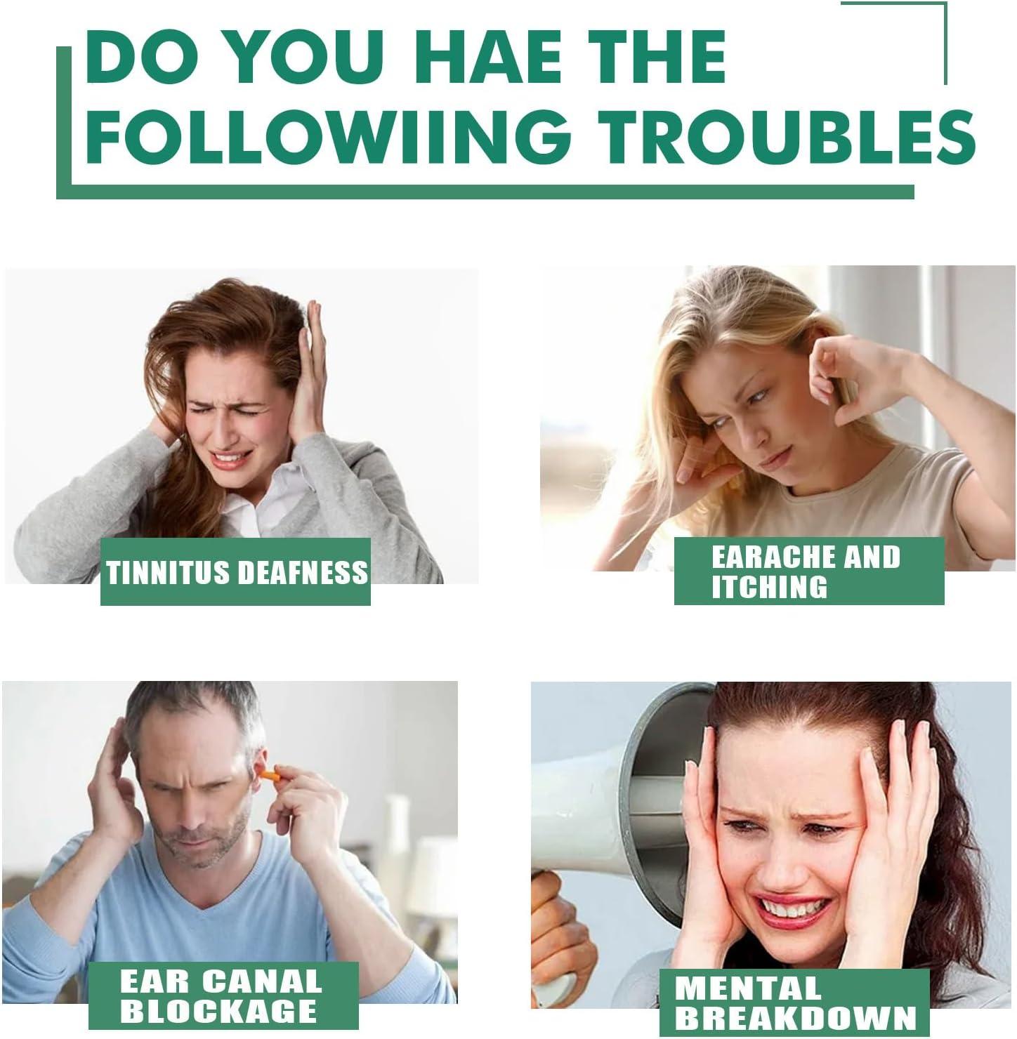 KOAHDE Relieves Tinnitus for Ear Health Care Herbal Ear Ringing