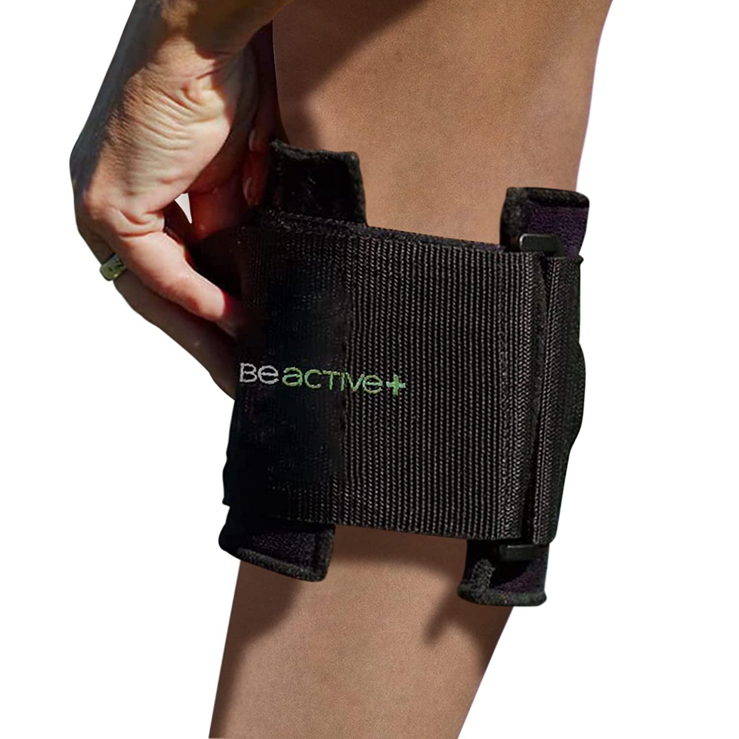BEACTIVE Plus Acupressure System - Sciatica Pain Relief Brace For Sciatic  Nerve Pain, Lower Back, & Hip - Be Active Plus Knee Brace With Pressure Pad  Targeted Compression For Sciatica Relief - Unisex
