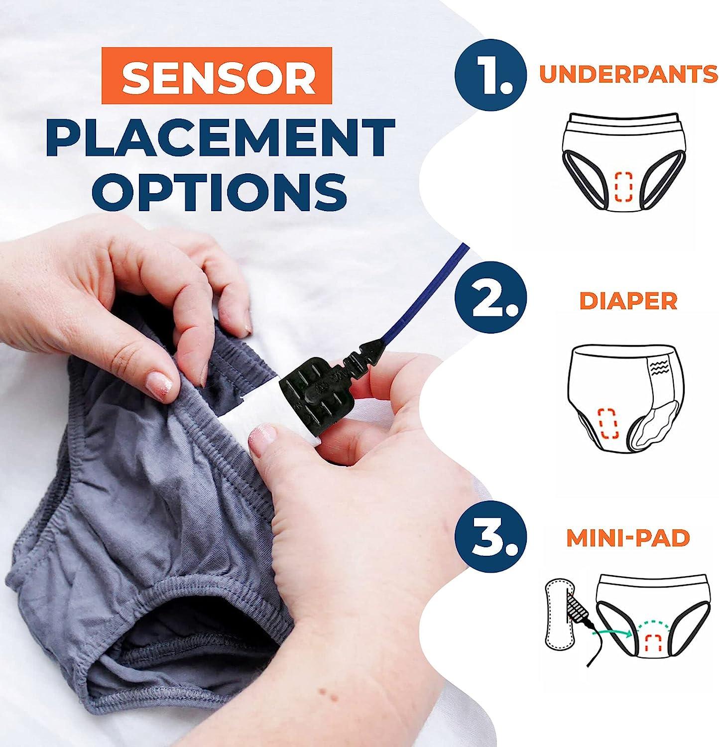 Dri Sleeper Excel Bedwetting Alarm for Children Blue and Yellow