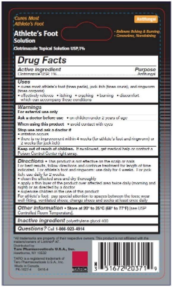 Clotrimazole Clotrimazole, Af Antifungal Athletes Foot Topical Solution