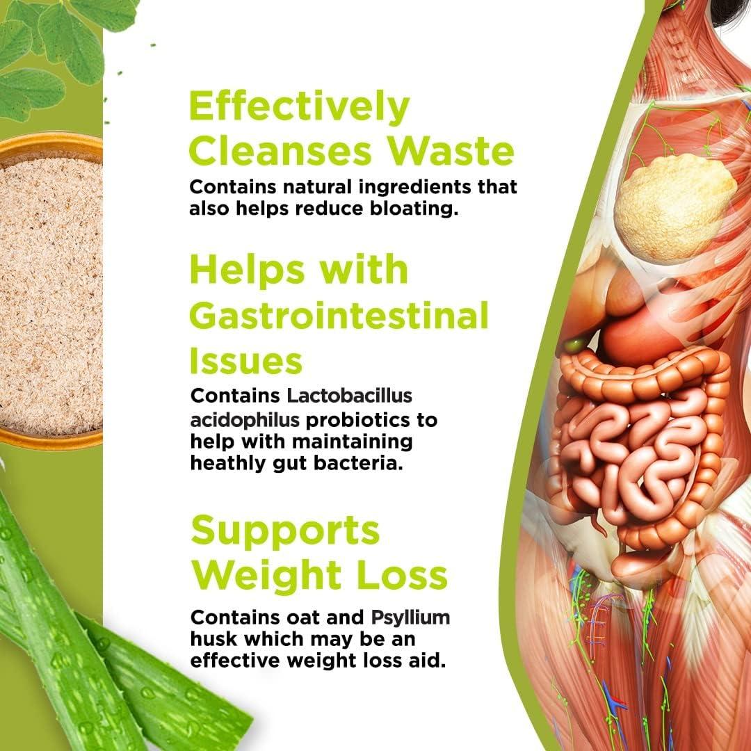 BioLife Colon Cleanse & Detox for Weight Depletion with Psyllium Husk
