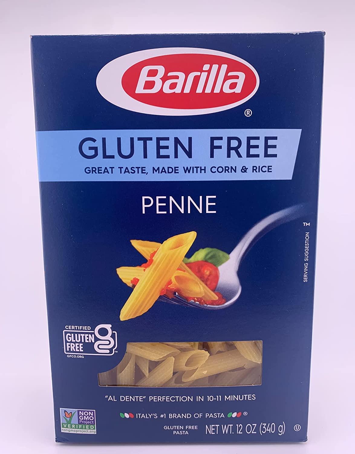 Barilla Gluten Free Pasta Variety Pack Includes Penne Pasta, Rotini