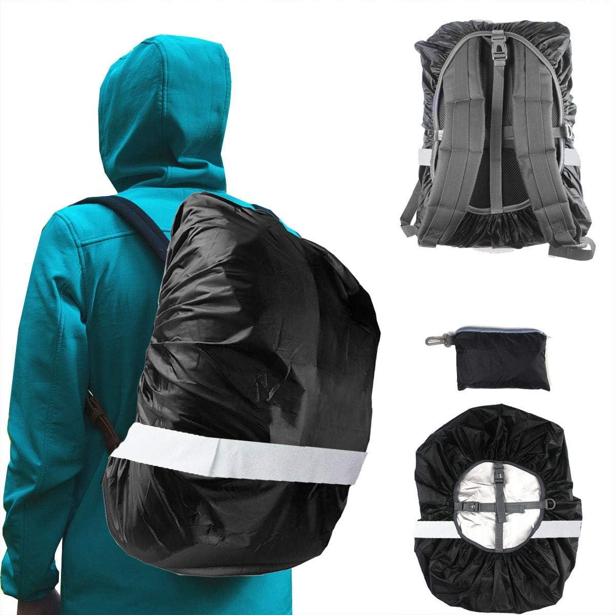 Frelaxy Hi-Visibility Waterproof Backpack Rain Cover - Black (M) | 100% Waterproof, Ultralight, Reflective Strip | Ideal for Hiking, Camping, Biking | Fits 25L-35L Backpacks | Buy Now with Express International Delivery | GoSupps.com Frelaxy Hi-Visibility Waterproof Backpack Rain Cover - Black (M) | 100% Waterproof, Ultralight, Reflective Strip | Ideal for Hiking, Camping, Biking | Fits 25L-35L Backpacks | Buy Now with Express International Delivery | GoSupps.com