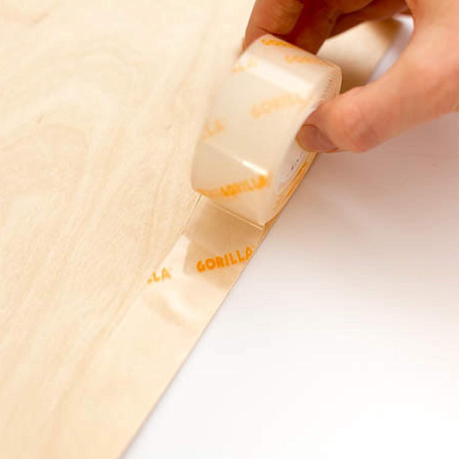 Gorilla Tough & Clear Double Sided Adhesive Mounting Tape Extra Large 1