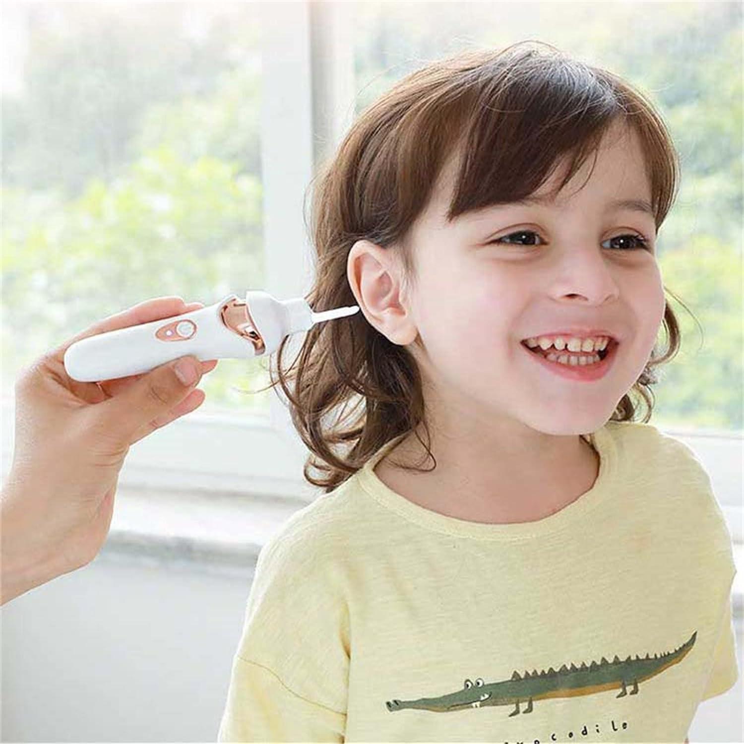 EarWaxVacuumRemoval Ear Wax Sucker 3 Levels of Suction Strong