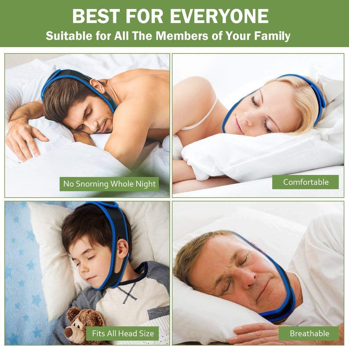 2023 Healthing Chin Straps Devices Anti Snoring Chin Strap for Men