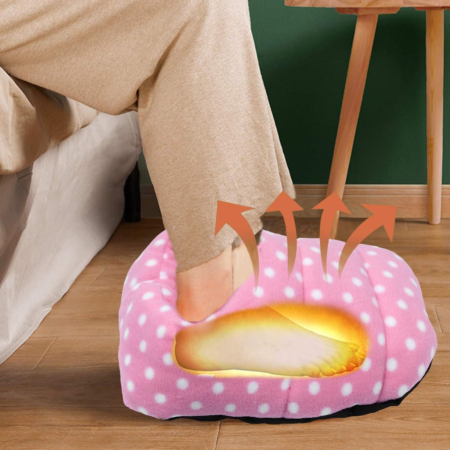 Hand Warmers Electric Foot Warmer Slippers REVIX Microwavable