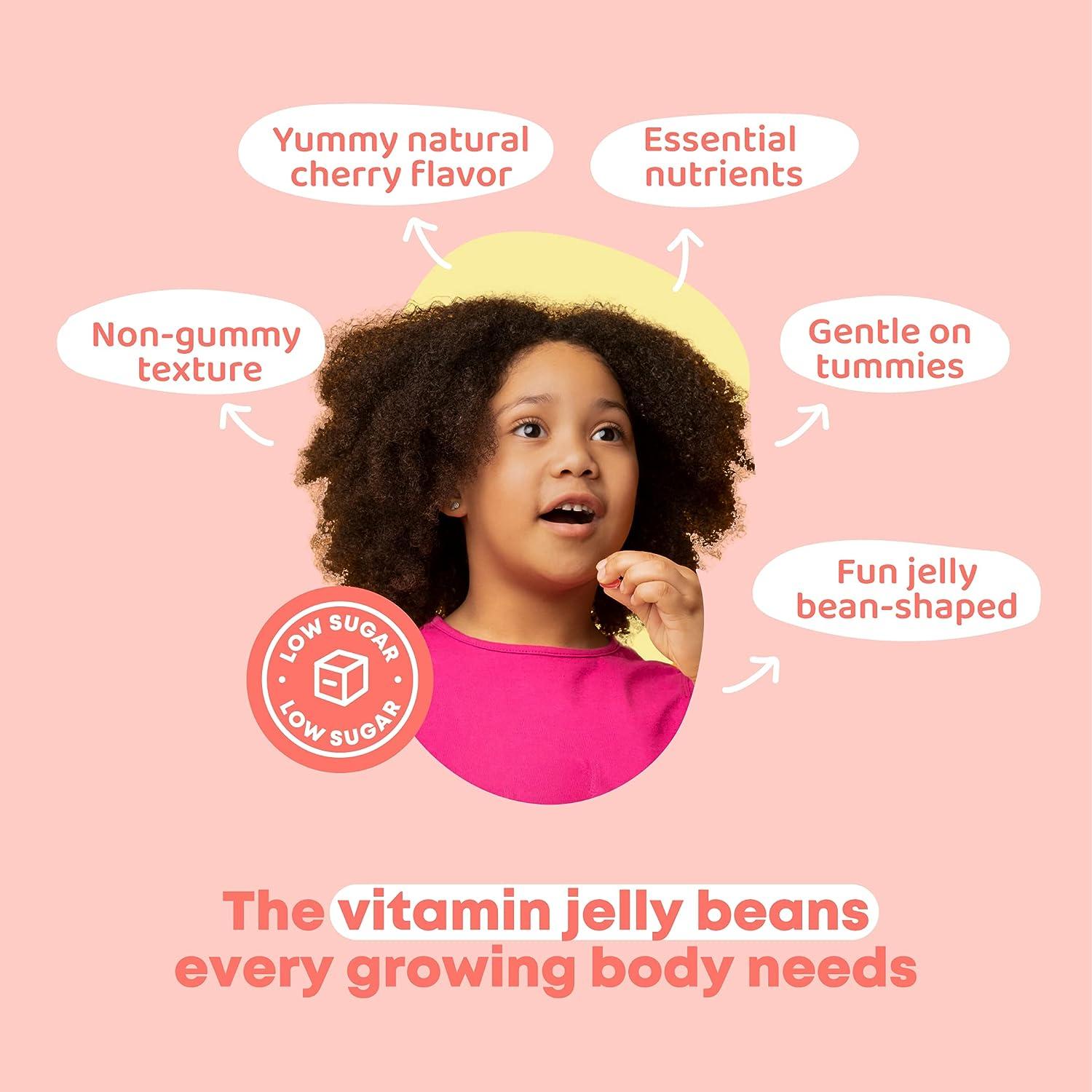 Jelly Bean Vitamins With Folate For Kids Kids Chewable Multivitamins