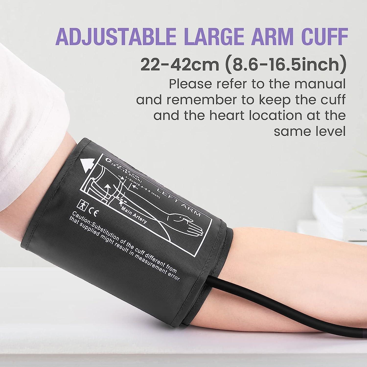 Sejoy Blood Pressure Monitor Upper Arm, Automatic Digital BP