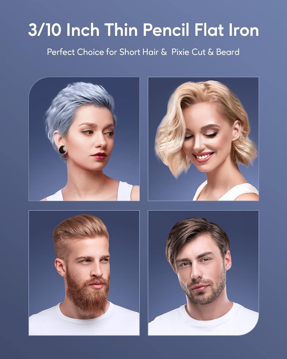 Mini Smooth Iron Professional Hair Smoothing Tool for Short Hair