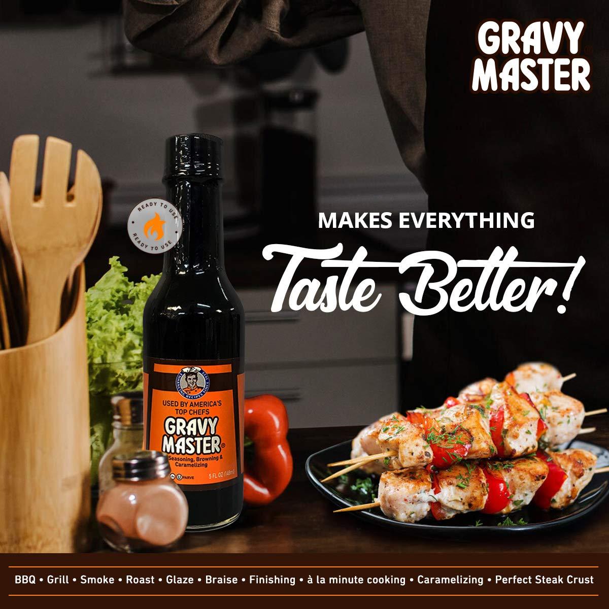 Gravy Master Grilling, Seasoning and Browning Sauce Ready to Use 3