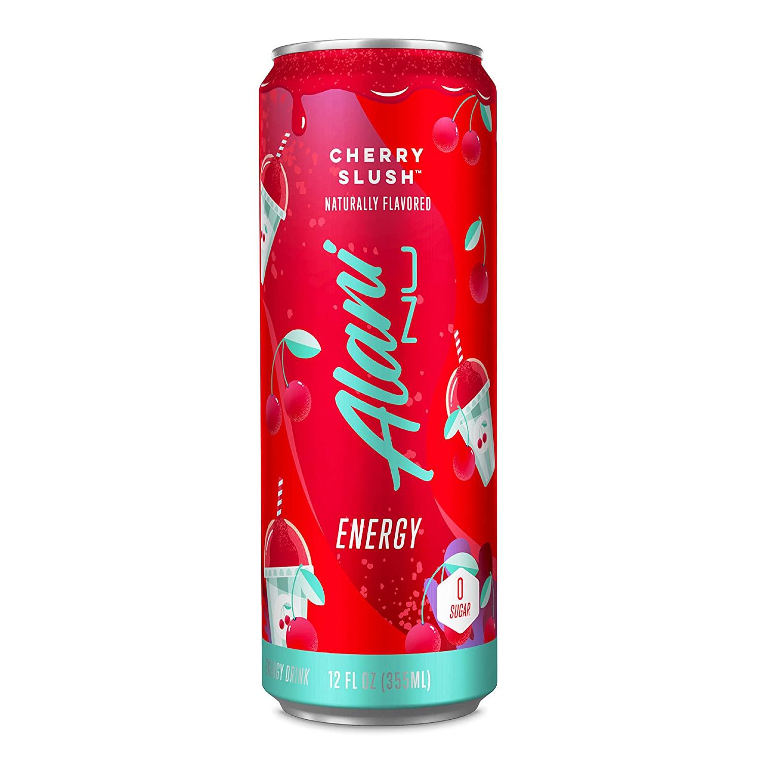Alani Nu SugarFree Energy Drink, PreWorkout Performance, Cherry Slush