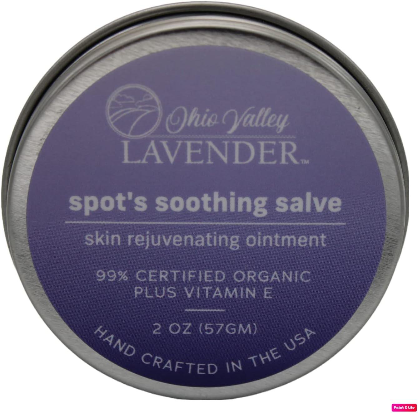 K9 Skin Repair Spot's Soothing Salve Organic Ointment with Vitamin E